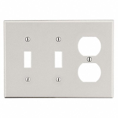 Toggle/Duplex Receptacle Wall Plate