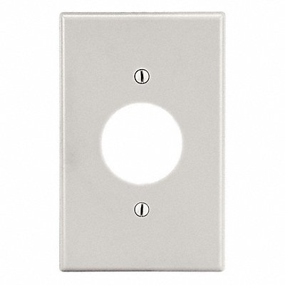 Opening Wall Plate Brown 1 Gang Standard