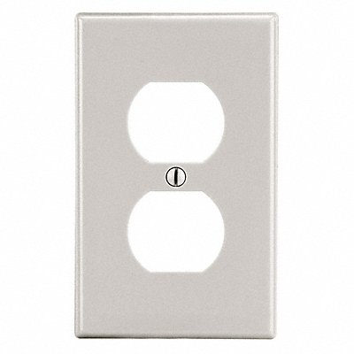 Duplex Receptacle Wall Plate 1 Gang