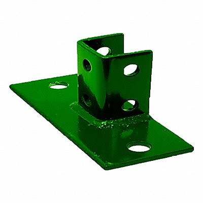 Strut Channel Fitting Green 1/4 