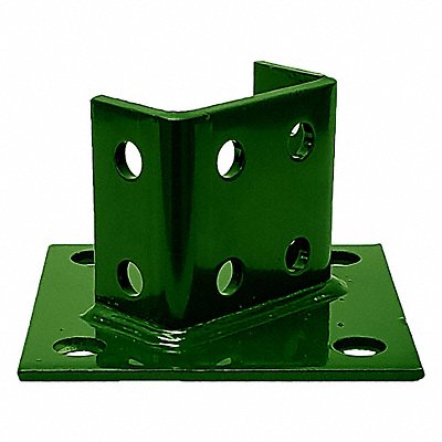 Strut Channel Fitting Green 1/4 