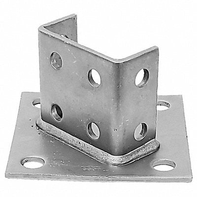 Strut Channel Fitting Silver 1/4 