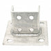 Strut Channel Fitting Silver 1/4 