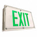 LED Exit Sign Blk 13 57/64 4.7W