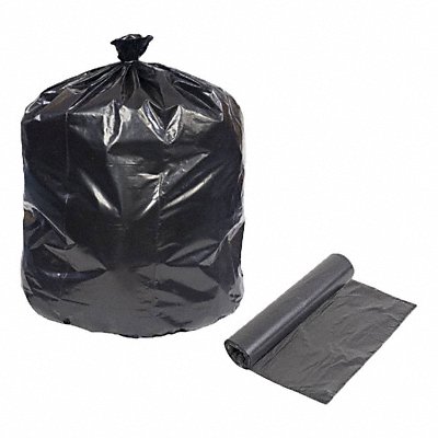 Recycled Trash Bag 55 gal Black PK100