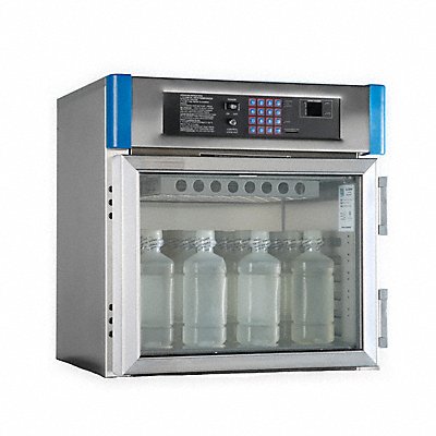 Compact Tabletop Warming Cabinet Glass