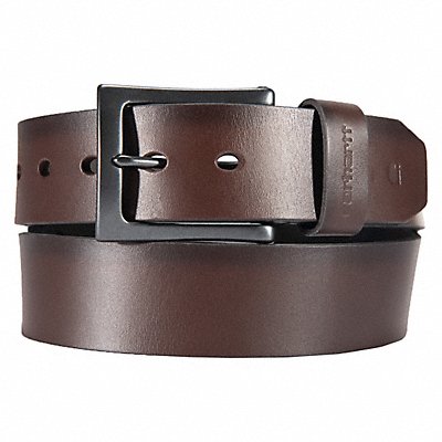 Box Buckle Belt Brown 44 L 1-1/2 W