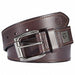 Roller Buckle Belt Brown 40 L 1-1/2 W