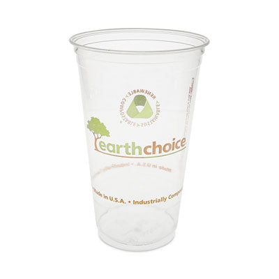 CUP,24OZ,EARTH CHOICE,CLR