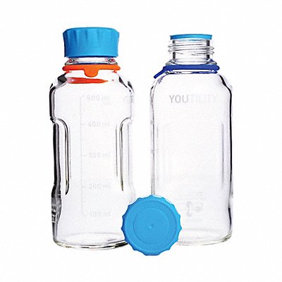 Bottle 193 mm H Clear 78 mm Dia PK4