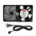 Axial Fan Kit 4 3/4 in H 1 1/2 in D