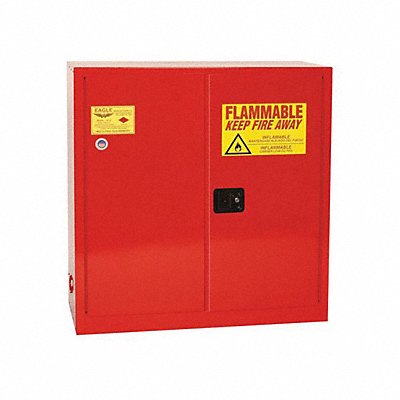 Flammables Safety Cabinet Red