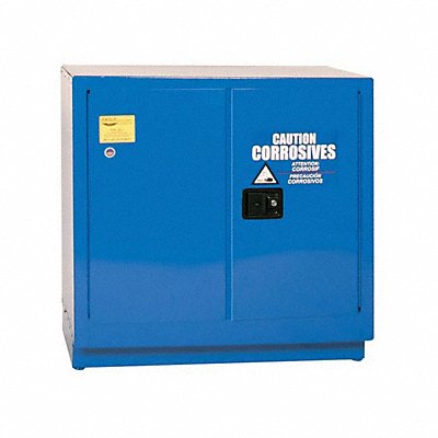 Corrosives Safety Cabinet Blue