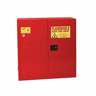 Flammables Safety Cabinet Red