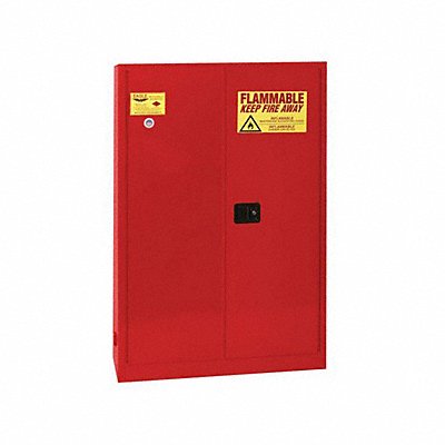 Flammables Safety Cabinet Red