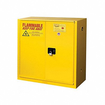 Flammables Safety Cabinet Yellow