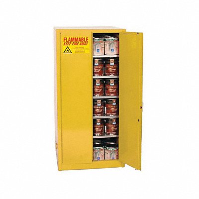 Flammables Safety Cabinet Yellow