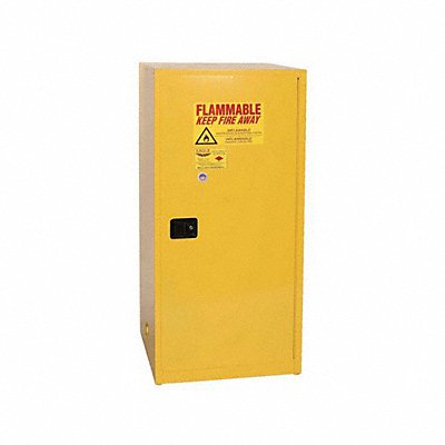 Flammables Safety Cabinet Yellow