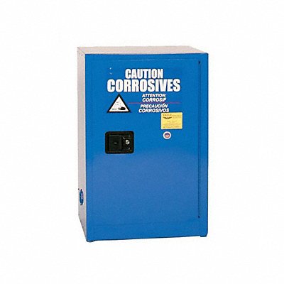 Corrosives Safety Cabinet Blue