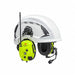 Headset Hard Hat-Mounted 25 dB Yellow