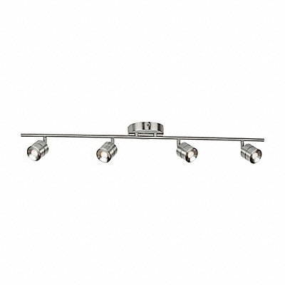 Core 4 Light LED Fixed Rail Nickel