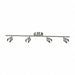 Core 4 Light LED Fixed Rail Nickel