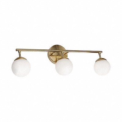 Pearl3LightLEDVanity SatinBrass 24in