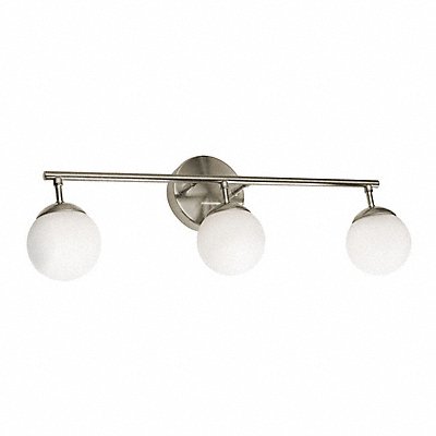 Pearl3LightLEDVanity SatinNickel 24in