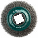 Carbon Steel Crimped Wire Bevel Brush