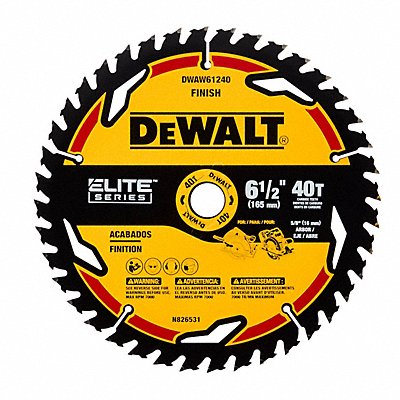 Circular Saw Blade 7 1/4 in 40 Teeth