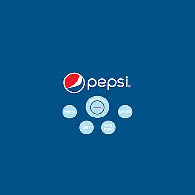 Lid Film Pepsi Black PK2