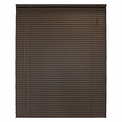 Mini Blinds Brown 72 in L 46 in W