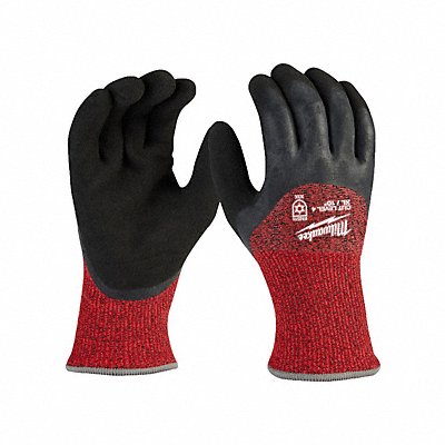 Knit Gloves Latex Gray XL