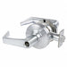 Sat Lever Storeroom Lock Satin Chrome