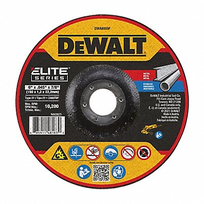 Abrasive Wheel 12 250 RPM