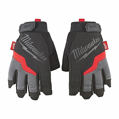 Work Gloves Color Black/Red XL