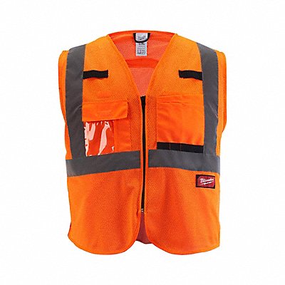 Safety Vest Polyester Orange L/XL