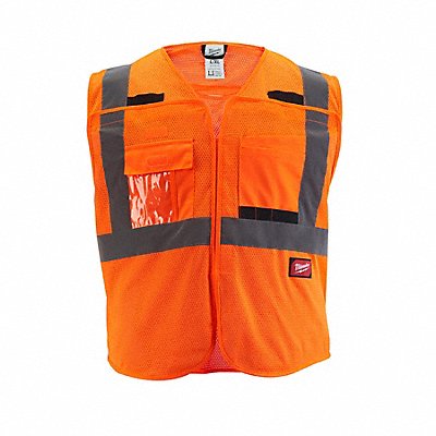 Safety Vest Polyester Orange L/XL