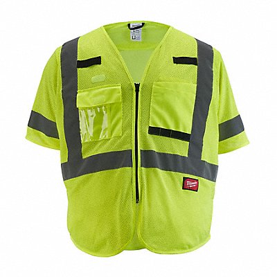 Safety Vest Polyester Yellow S/M