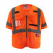 Safety Vest Polyester Orange 4XL/5XL