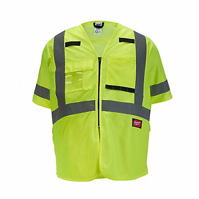 Safety Vest Polyester Yellow S/M