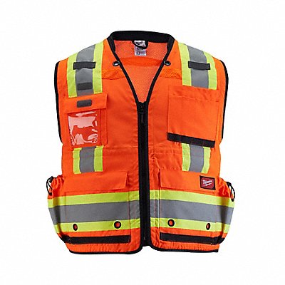 Safety Vest Polyester Orange S/M