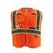 Safety Vest Polyester Orange S/M