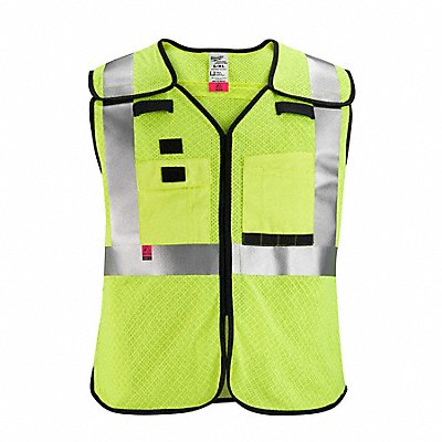 Safety Vest Polyester Yellow S/M