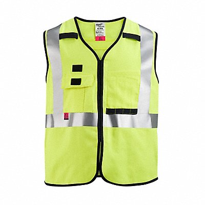 Safety Vest Polyester Yellow S/M