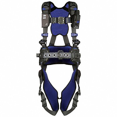 Harness 2XL Gray Quick-Connect Polyester