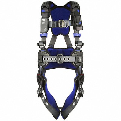 K3410 Harness M Gray Quick-Connect Polyester