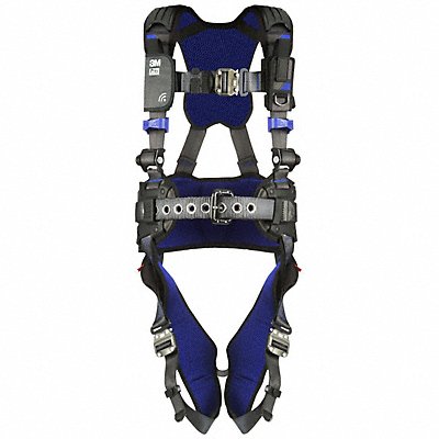 K3411 Harness XL Gray Quick-Connect Polyester