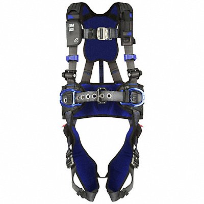 K3414 Harness XL Gray Quick-Connect Polyester