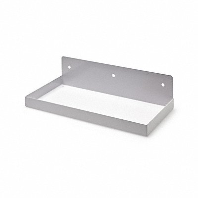 Pegboard Shelf 12 lb 6 D 3 H 12 W White